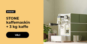 STONE kaffemaskin + 3 kg kaffe