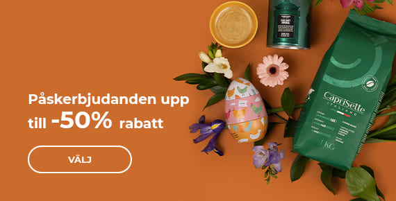 Påskerbjudanden upp till 50 % rabatt