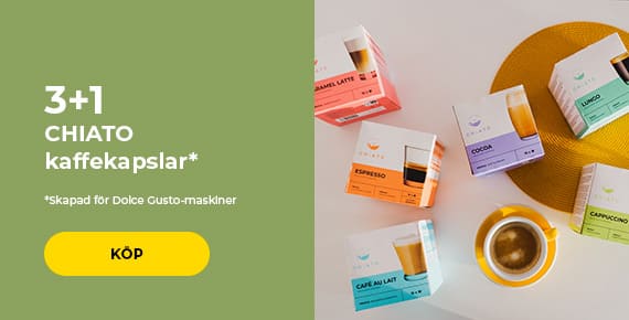 3+1 CHIATO kaffekapslar*