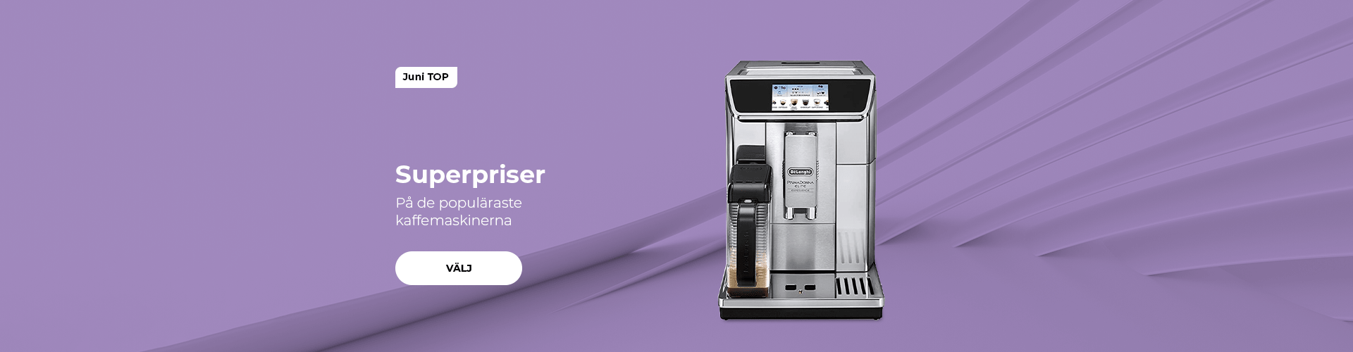Superpriser på de populäraste kaffemaskinerna