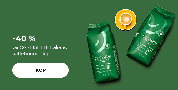 -40 % på CAPRISETTE Italiano kaffebönor, 1 kg