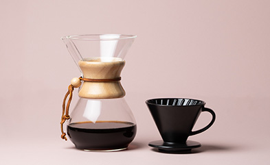 -20% på kaffebryggare och kaffefilter från CHEMEX och HARIO