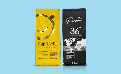 CAPRISETTE & PARALLEL 1 kg kaffe 1 kg -30% 2 kg och mer -50%